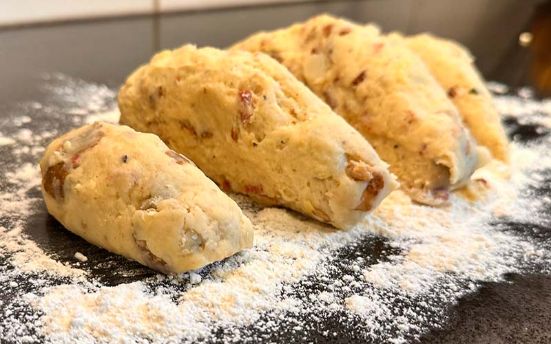 Leftover mashed potato gnocchi dough